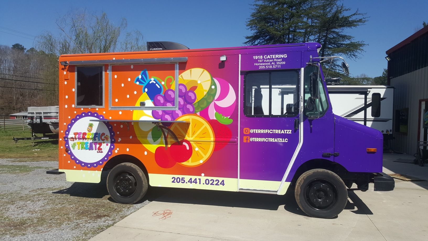 A colorful Ice Cream Truck