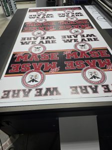 Printed signs