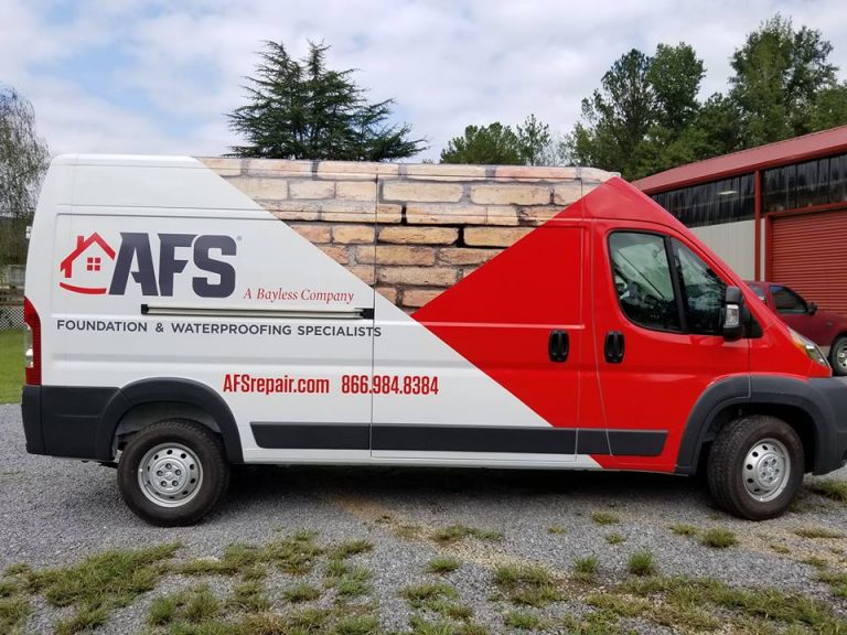 AFS van wrap